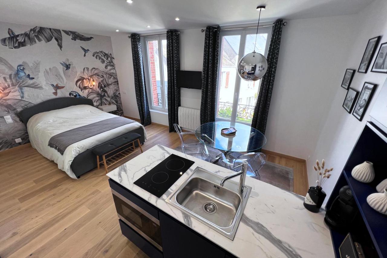 Appart 2 Personnes A 50M Des Commerces & Mer Barneville-Carteret Esterno foto